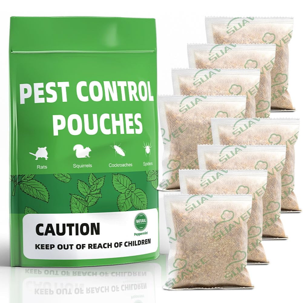 KPNKKWY Pest Control, Rodent Repellent Pouches, Mouse Repellant Indoor