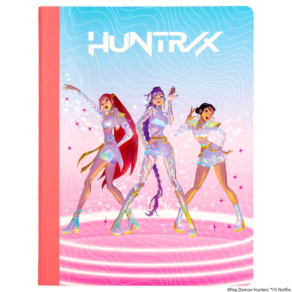 Netflix KPop Demon Hunters Composition Notebook, 80 Wide-Ruled Pages