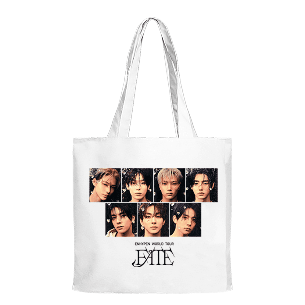 KPOP ENHYPEN Fate Tour Merch Shoulder Bags New Logo Tote Bag