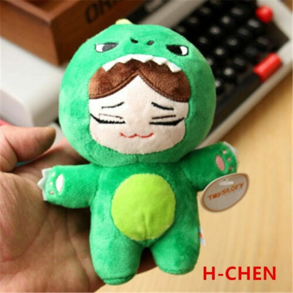 KPOP EXO Plush Animal Dolls Toy Chen Baekhyun Chanyeol Sehun KAI