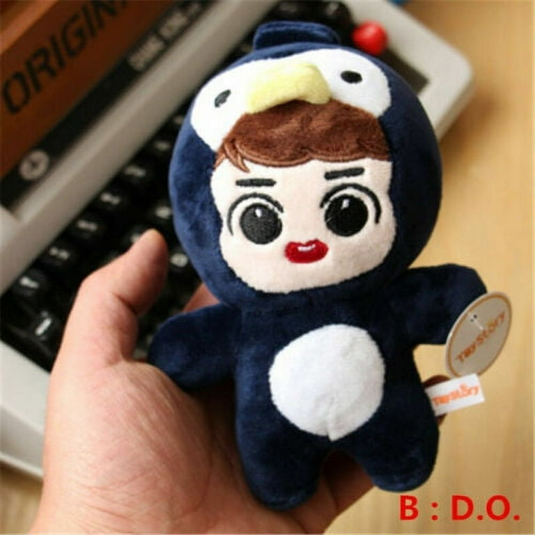 KPOP EXO Plush Animal Dolls Toy Chen Baekhyun Chanyeol Sehun KAI