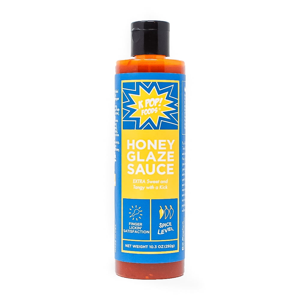 KPOP Foods Honey Glaze Wing Sauce, Sweet and Tangy Honey BBQ Sauce