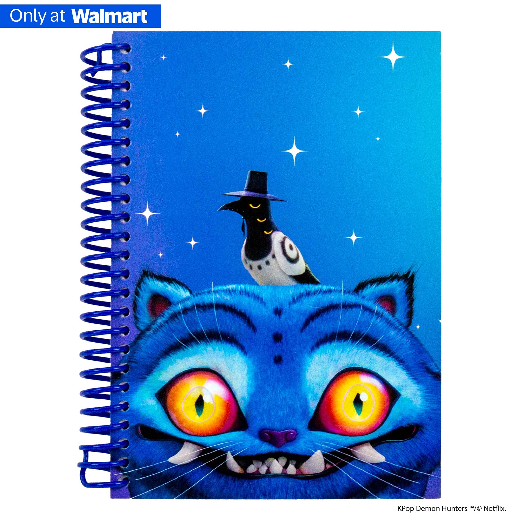 Netflix KPop Demon Hunters™ Spiral Bound Journal, Derpy Edition, 100 Lined Pages