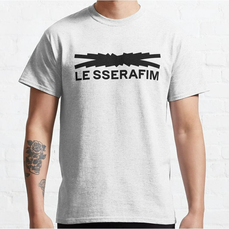 KPOP LE SSERAFIM LOGO Classic T-Shirt - Walmart.com