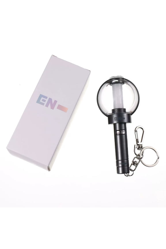 KPOP Lightstick Keychain, Kpop Merch Merchandise Mini Light Stick Pendant for Bag Light Colour and Speed Adjustable Fans Gift Collection(Built-in battery)