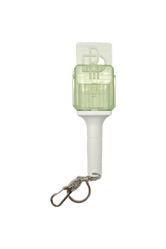 KPOP Lightstick Keychain, Kpop Merch Merchandise Mini Light Stick Pendant for Bag Light Colour and Speed Adjustable Fans Gift Collection(Built-in battery)