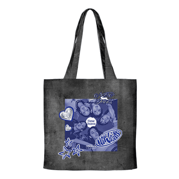 KPOP New Jeans NJWMX Merch Shoulder Bags New Logo Tote Bag Women Men Fashion Casual Streetwear