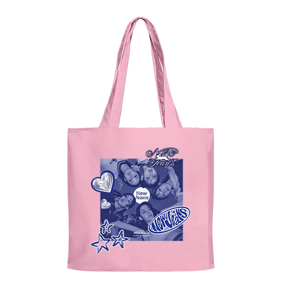 KPOP New Jeans NJWMX Merch Shoulder Bags New Logo Tote Bag Women Men Fashion Casual Streetwear