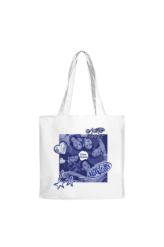 KPOP New Jeans NJWMX Merch Shoulder Bags New Logo Tote Bag Women Men Fashion Casual Streetwear