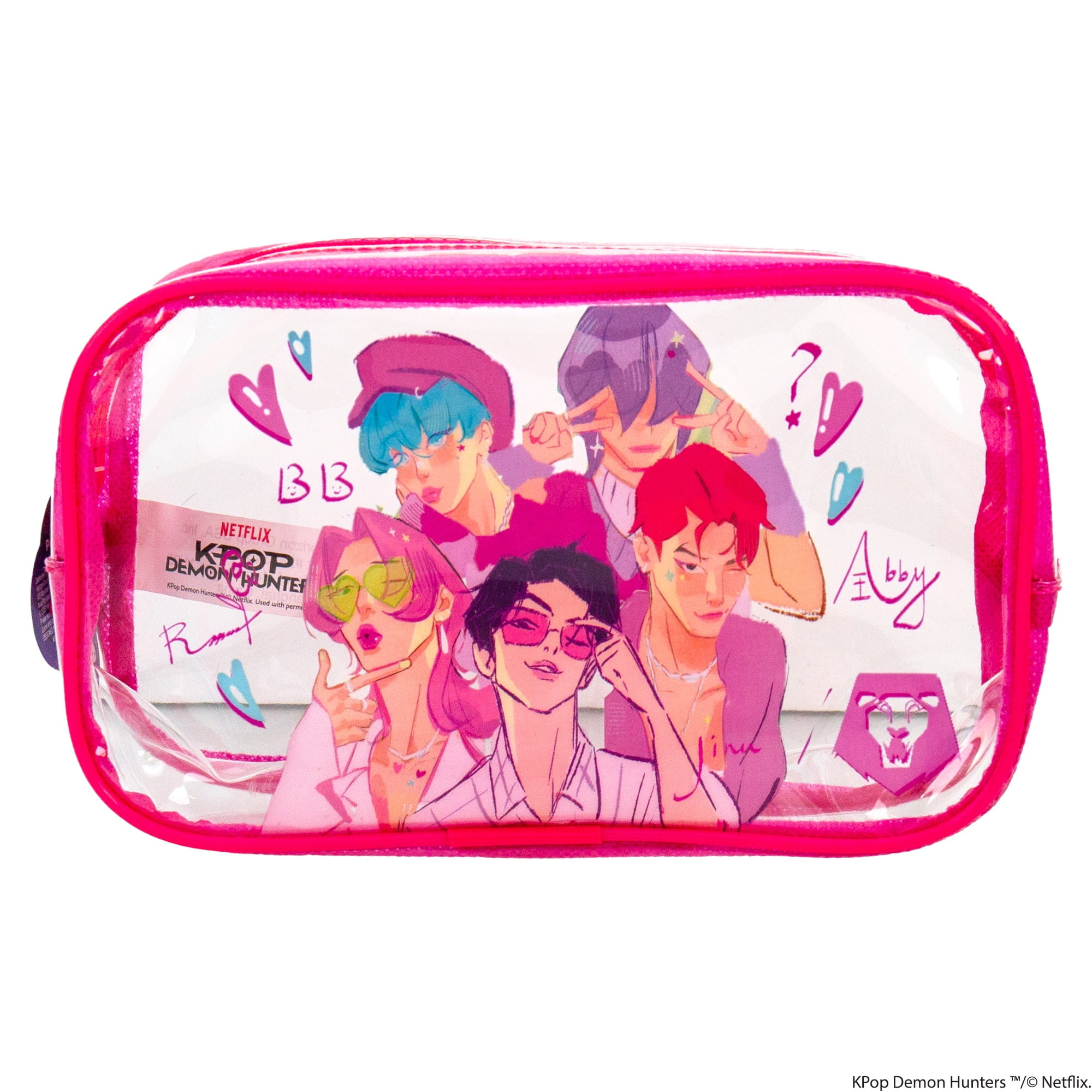Netflix Saja Boys KPop Demon Hunters Edition Clear PVC Pencil