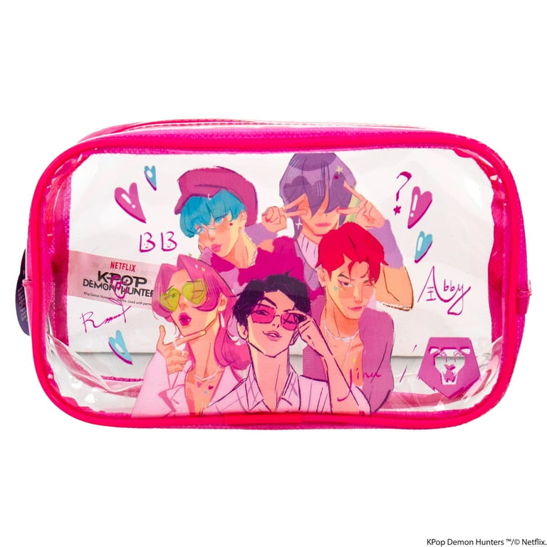 Netflix Saja Boys KPop Demon Hunters Edition Clear PVC Pencil
