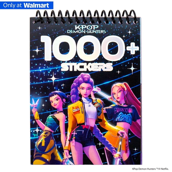 Netflix KPop Demon Hunters 1000+ Sticker Collection (Walmart Exclusive)