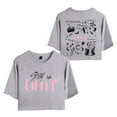 thumbnail image 1 of KPOP Stray Kids SKZ Do It Tracklist Print Crop T-Shirt – Women’s Graphic Short Sleeve Tee, Casual Streetwear for STAY Fans Support, 1 of 9