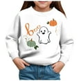 thumbnail image 1 of KPOPLK 9 Pack Toddler Boys Sweatshirts Patterned Long Sleeve Pullover Crewneck Tops Shirts(5Y,White), 1 of 4