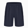 thumbnail image 1 of KPOPLK Athletic Gym Mens Shorts Workout Quick Dry Basketball Shorts with Pockets for Running Casual Activewear S-2XL Size S,Navy, 1 of 4