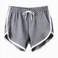 thumbnail image 1 of KPOPLK Athletic Shorts for Women S-3XL Summer High Waisted Workout Shorts Dolphin Running Shorts Tennis with Zip Pocket Size XXXL,Grey, 1 of 6