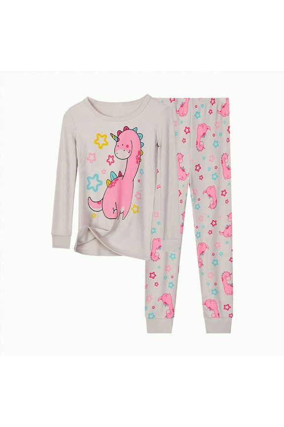 Baby Bodysuit and Pant Set Rayon - Unisex Long Sleeve Bodysuit & Pant Clothes Set(Khaki&4,6-7 Years)