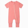 thumbnail image 1 of KPOPLK Baby Boy Romper Baby Long Sleeve Romper Toddler One-Piece Jumpsuit Girls Clothes Set(Red,0-3 Months), 1 of 9