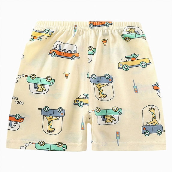 KPOPLK Baby Boy Shorts Cotton Pull On Baby Shorts Infant Boy Clothes Summer Casual Elastic Waist with Pocket 3 6 9 12Months 2T 3T 4T Size 2-3 Years,Beige