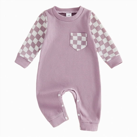 KPOPLK Baby Boy Footless Snug Fit Sleepers Pajamas,Infant Boy Long Sleeve Pjs,Newborn Boy Sleep N Play Sleepwear One Piece 0 3 6 9 12 18 Months Size 12-18 Months