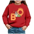 thumbnail image 1 of KPOPLK Baby Girls' Sweatshirts, Lightweight Zip-up Jackets & Hooded Coats, Organic Cotton(2Y,Red), 1 of 4