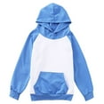 thumbnail image 1 of KPOPLK Girl Zip up Hoodie Sweatshirt Soft Fuzzy Fleece Jacket with Pocket for Girls 5-46 Years(9-10 Years,Blue), 1 of 6