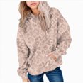 thumbnail image 1 of KPOPLK Girl's Graphic Hoodie for Kids Long Sleeve Sweatshirts Pullover Tops Light Pink,Size 6-7 Years, 1 of 5