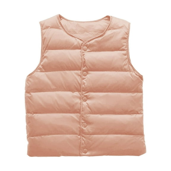 KPOPLK Girl's Long Length Winter Coat Water Resistant Puffer Jacket With Fleece Lining(8-9 Years,Red)