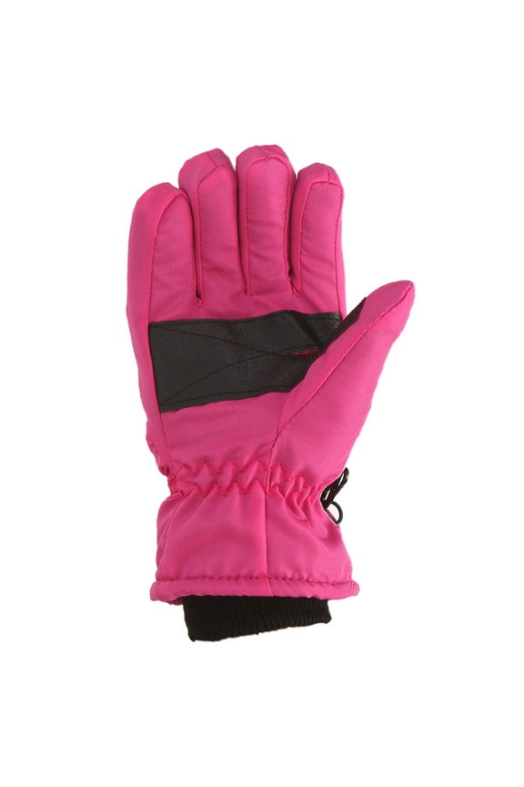 Girls Athletic Leggings Kids High Waisted Activewear Dance Workout Running Yoga Pants(L,A173-Hot Pink)