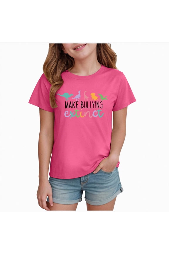 Girls Athletic Shirts Short Sleeve Active T-Shirts,Basic Tee Tops,Sports Activewear for Kids Size 13-14 Years,Hot Pink