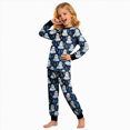 thumbnail image 1 of KPOPLK Girls Halloween Pajamas Cute Pjs Kids Skeleton Sleepwear Clothes Sets Holiday Sleepwear,Size 4-5 Years, 1 of 9