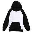 thumbnail image 1 of KPOPLK Girls Hoodie Dress Long Sleeve Hooded Sweatshirts Dress Cute Fall Outfits with Pockets 5-43 Years(5-6 Years,Black), 1 of 5