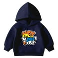 thumbnail image 1 of KPOPLK Girls Hoodie Sweatshirt Set Soft, Cozy, and Versatile Pack of 3 with Full and Half Zips(7-8 Years,Navy), 1 of 7