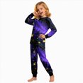 thumbnail image 1 of KPOPLK Girls Pajamas - 2 Piece Long Sleeve Halloween Pajamas and Pants Set 2-8 Years Kids Outfit Set,Size 8-9 Years, 1 of 9