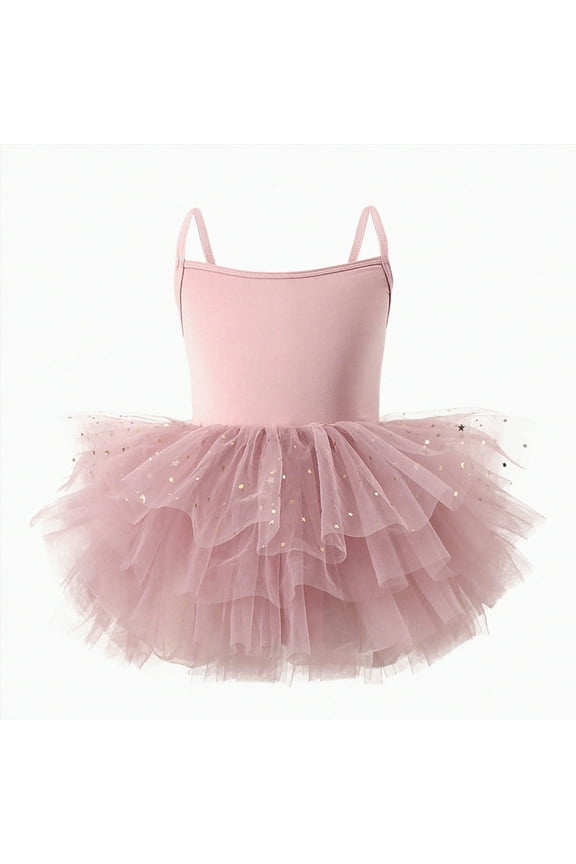 Girls Toddler Ballet Tutu Skirt Leotards V Neck Camisole Dress Dance Outfit Ballerina Gradient(Brick Red&1,12-18 Months)