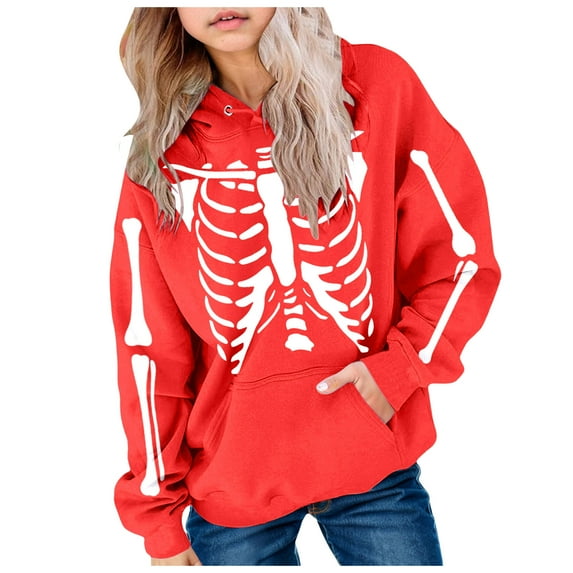 KPOPLK Girls Zip Up Hoodies Tie Dye Printed Cotton Zipper Sweatshirts Hooded for Toddler Kids(13-14 Years,Red)
