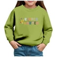 thumbnail image 1 of KPOPLK Girls Zip Up Hoodies Tie Dye Printed Cotton Zipper Sweatshirts Hooded for Toddler Kids(6Y,Green), 1 of 4