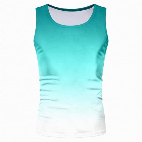 KPOPLK Gynecomastia Compression Shirt Men - Premium Slimming Undershirt Compression Tank Top Mens Shapewear & Body Shaper(Mint Green,XL)