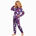 thumbnail image 1 of KPOPLK Halloween Pajamas Kid Girls Clothes Long Sleeve 2Pcs Tee/Pants Pjs Set Toddler Holiday Sleepwear Outfits,Size 8-9 Years, 1 of 9
