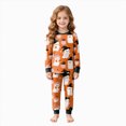 thumbnail image 1 of KPOPLK Halloween Toddler Girls Kids Pajamas Set Ghost Boo Print Pjs Long Sleeve Snug fit 2-8t 2pcs Soft Jammies Outfit Set Size 6-7 Years, 1 of 9