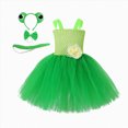 thumbnail image 1 of KPOPLK Halloween Toddler Kids Animal Performance Girls Mesh Tulles Dress with Hair Hoop Beast Clothes Dress up Outfits,Size 2-3Years, 1 of 6