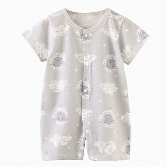 KPOPLK Baby Boy Golf Outfit Crew Neck Embroidery Golf Cart Romper Jumpsuit Patchwork Long Sleeve One Piece Playsuit(Multicolor,12-18 Months)