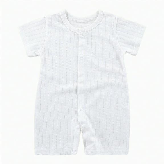 KPOPLK Baby Boy Golf Outfit Crew Neck Embroidery Golf Cart Romper Jumpsuit Patchwork Long Sleeve One Piece Playsuit(White,18-24 Months)