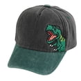 thumbnail image 1 of KPOPLK Kids Boy Baseball Cap Hat 3-8 Years Soft Cotton Lightweight Adjustable Cap Summer Toddler Boys Snapback Cap(3-8 Years,Black), 1 of 5