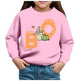 thumbnail image 1 of KPOPLK Kids Boy's Girl's Sherpa Fleece Lined Jacket Spring Fall Winter Zip up Sweatshirt Hoodie 2-21Y(Toddler/Kid)(6Y,Pink), 1 of 4