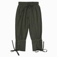 thumbnail image 1 of KPOPLK Kids Boys Medieval Pirate Pants Elastic Waist Lace Up Cuff Cropped Trousers for Kids Halloween Trousers,Size 8-10Years, 1 of 8