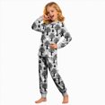 thumbnail image 1 of KPOPLK Kids Halloween Ghost Print Pajamas Outfit Girls Sleepwear Sets Kids Pjs Clothes,Size 8-9 Years, 1 of 9