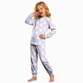 thumbnail image 1 of KPOPLK Kids Halloween Pajamas Long-Sleeve PJ Sets for Girls Cozy, Comfy, Funny Kids' Pajama Sets,Size 3-4 Years, 1 of 9