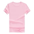 thumbnail image 1 of KPOPLK Kids T-Shirts Short Sleeve Cotton Plain Top Tees Boy Toddler Summer Clothes S-4XL Size 12-14 Years, 1 of 8