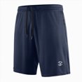 thumbnail image 1 of KPOPLK Men's Athletic Running Shorts Gym Workout 7"/9"/5" Quick Dry Lightweight Sports Basketball Tennis Zipper Pockets Size XL,Dark Blue, 1 of 4